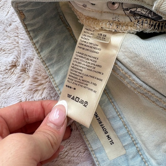 Anthropologie floral Print Denim Shorts - Picture 3 of 4